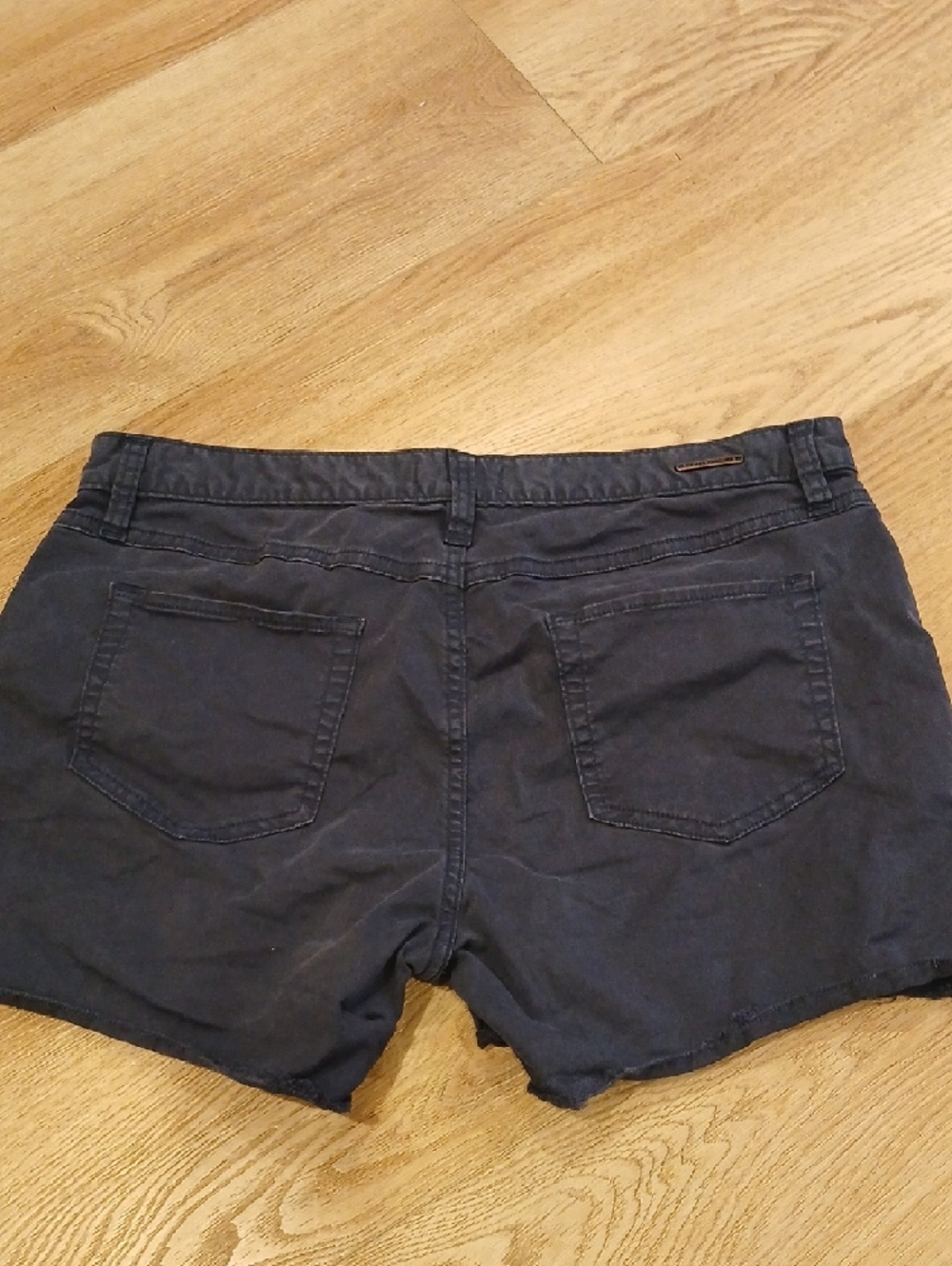 Carve Designs Navy Cotton Jean Shorts Size 8 - Picture 2 of 3